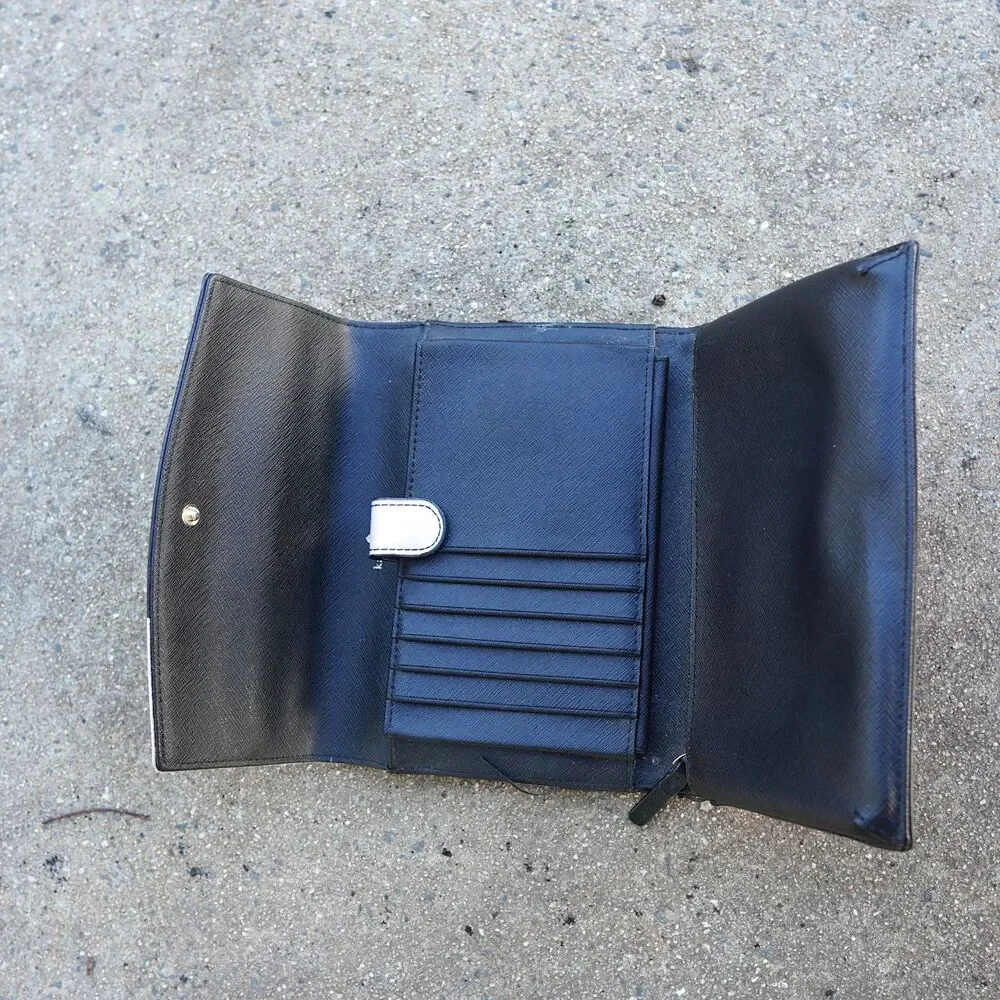 Kate Spade Laurel Way Geo Spotlight Winni Crossbody Wallet Clutch As Is No Strap